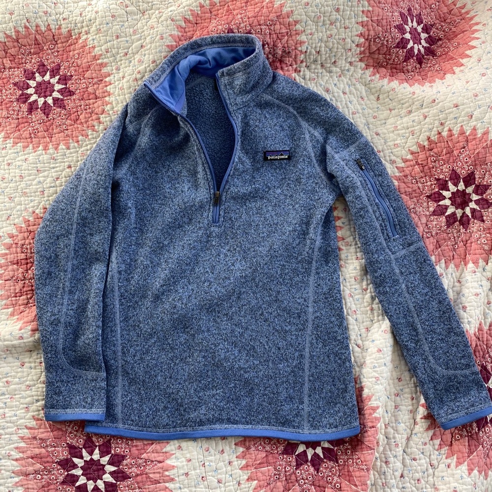 NWOT Patagonia periwinkle better sweater